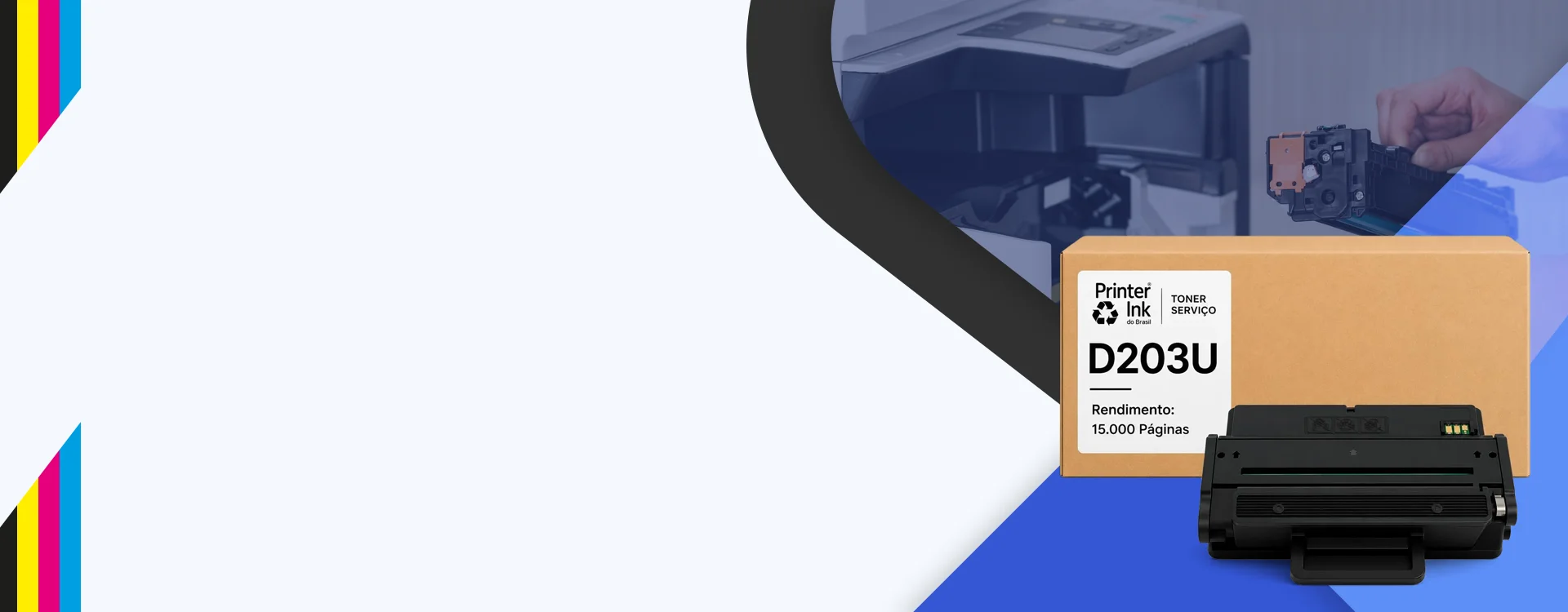 Toners personalizados para revendas e operações de outsourcing